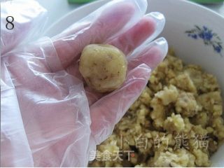 一口酥（桃酥）的做法步骤：8
