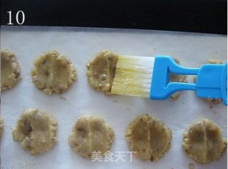一口酥（桃酥）的做法步骤：10