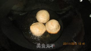 油炸空心豆渣小面包的做法步骤：5