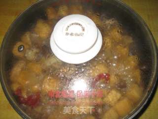 香菇豆泡炖鸡块的做法步骤：9