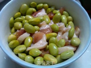 简单又营养的毛豆蒸肉-孕妇也可以吃的哦的做法步骤：3