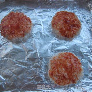 米饭披萨的做法步骤：5