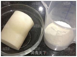 萝卜丝饼的做法步骤：1