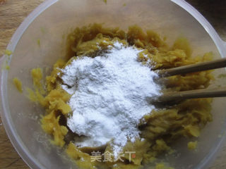 香煎红薯饼的做法步骤：4