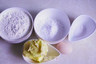 花朵饼干的做法步骤：1
