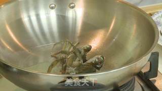 姜葱焗螃蟹的做法步骤：4
