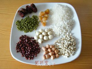 红枣莲子八宝粥的做法步骤：2