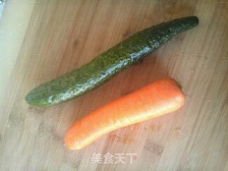 紫菜包饭~的做法步骤：2