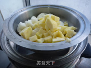 豆浆年糕捞的做法步骤：6