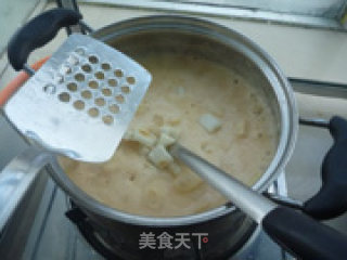 豆浆年糕捞的做法步骤：11
