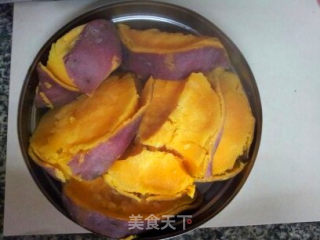 红薯丸子的做法步骤：1