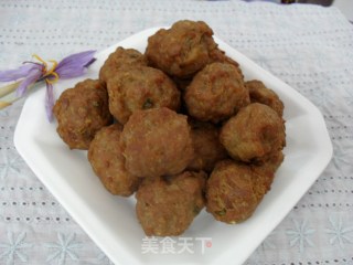 肉丸的做法步骤：9