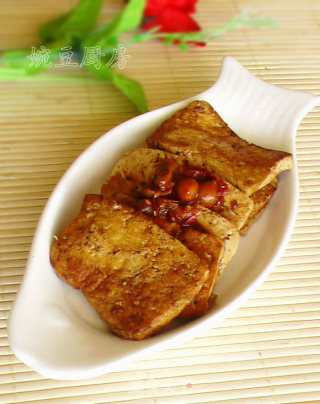 香煎豆腐的做法步骤：10