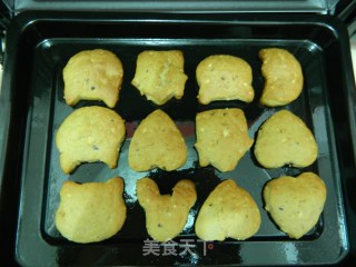 公仔饼干的做法步骤：1