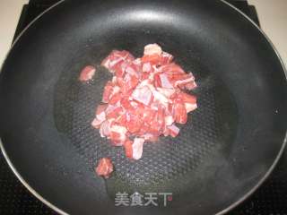 孜然牛肉炒饭的做法步骤：2