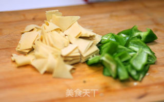 干炒三片的做法步骤：2