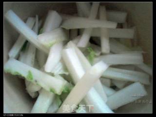 风味辣酱年糕的做法步骤：2