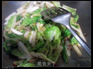 风味辣酱年糕的做法步骤：9