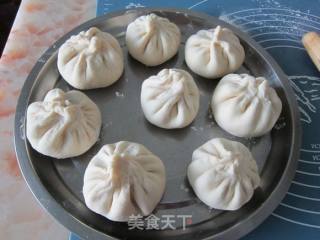 酸菜粉条肉包子的做法步骤：13