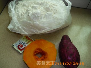 彩色馒头的做法步骤：1