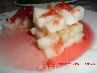 山楂酱酸甜山药的做法步骤：7