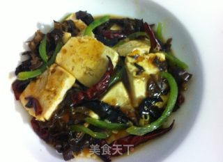 香辣豆腐的做法步骤：5