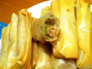 猪肉芹菜春卷的做法步骤：22