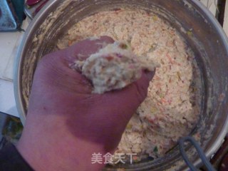 豆渣五香萝卜丸子的做法步骤：7