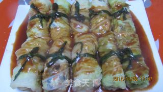 美味白菜包的做法步骤：9