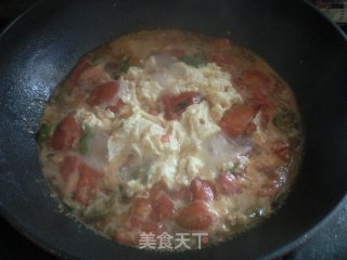 西红柿肉丁鸡蛋汤的做法步骤：9