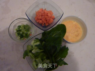 黄金蛋炒饭的做法步骤：3