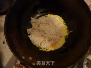 黄金蛋炒饭的做法步骤：6