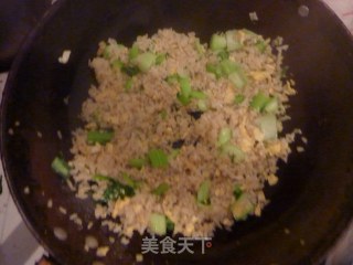 黄金蛋炒饭的做法步骤：8