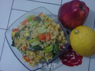 黄金蛋炒饭的做法步骤：10