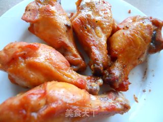 烤鸡翅根、鱼丸、土豆片的做法步骤：3