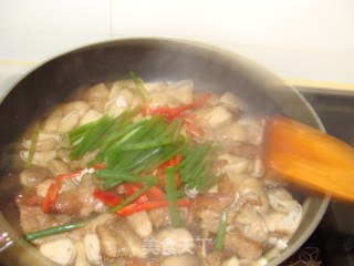家常小炒肉片的做法步骤：9