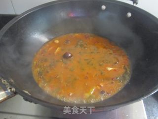 泡菜鸭血的做法步骤：7