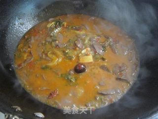 泡菜鸭血的做法步骤：9