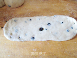 北海道蓝莓干吐司【面包机版】的做法步骤：16