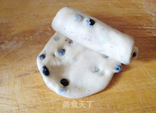北海道蓝莓干吐司【面包机版】的做法步骤：17