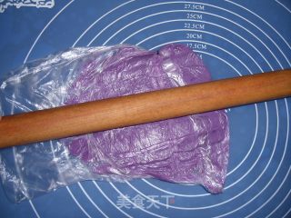 紫山药饼干的做法步骤：2