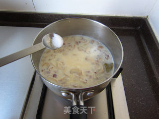 法式豆浆蘑菇浓汤的做法步骤：10