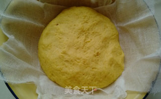 葡萄干枸杞玉米发糕 简单而朴实的做法步骤：5