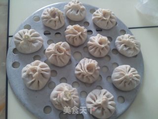 胡萝卜玉米蒸饺的做法步骤：4