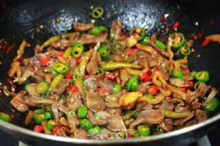 脆辣鸡胗的做法步骤：7
