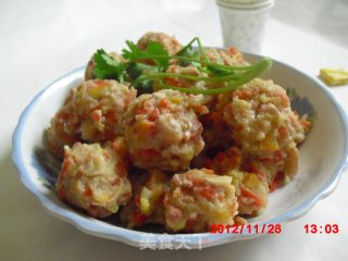 无敌丸子之【花生萝卜丸】的做法步骤：13