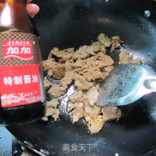 莴笋炒肉的做法步骤：5