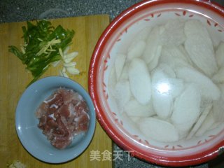 肉炒山药的做法步骤：2