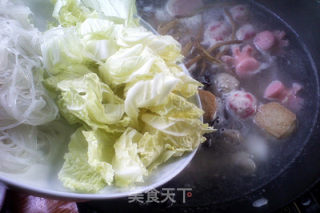 家庭版麻辣烫——骨汤杂菜的做法步骤：13