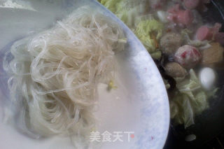 家庭版麻辣烫——骨汤杂菜的做法步骤：14